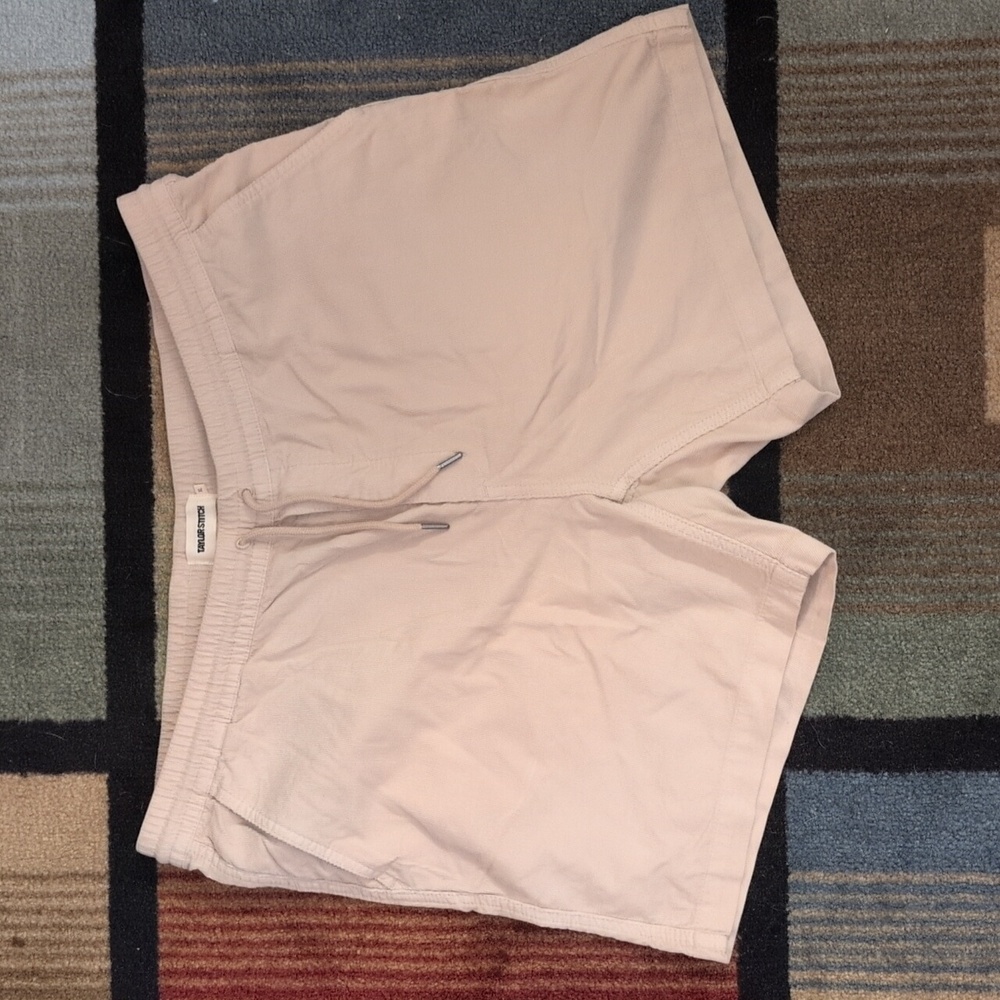 Taylor Stitch Men's Sz. XL The Apres Corduroy Shorts In Tan/Khaki Pinwale
